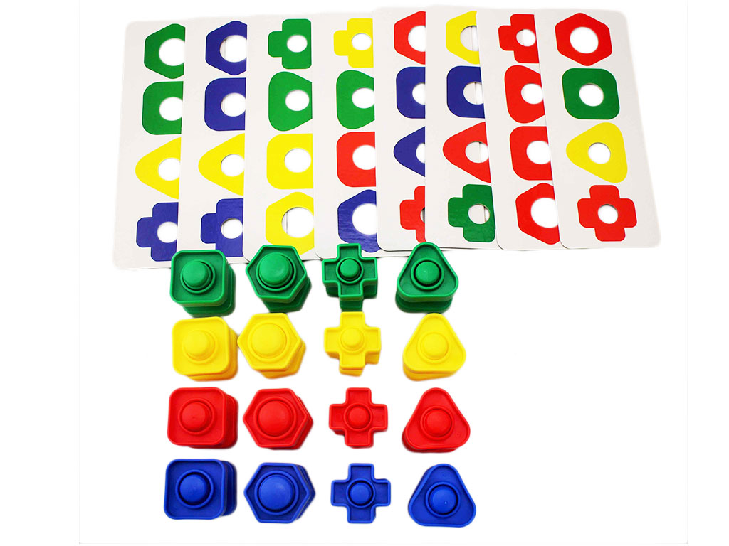 找形配對巧手工( shape and color)