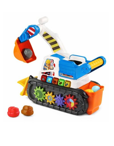 聲光互動學習挖土機